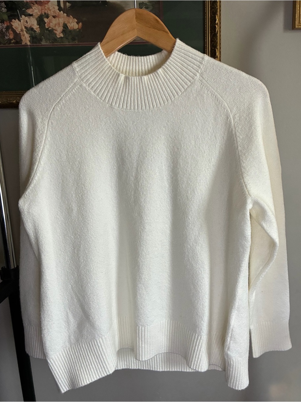 Crew Neck Sweater Creme 41 Hawthorn NWT